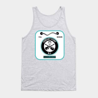 Asbury Park New Jersey Beach Badge Tank Top